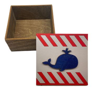 Wood Box/Whale