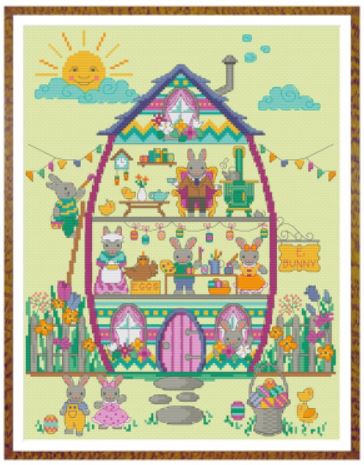Easter Bunny House Series - Complete