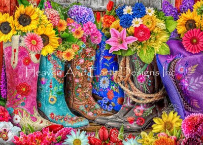 Boots and Flowers - Lars Stewart 