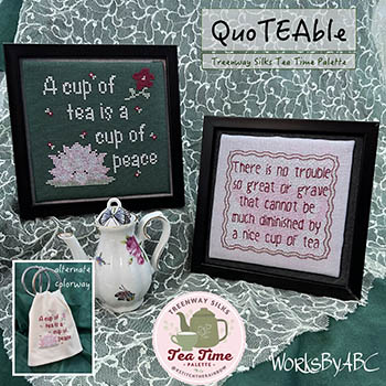 click here to view larger image of Quoteable Tea Time (chart)