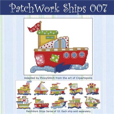 Patchwork Ships 007