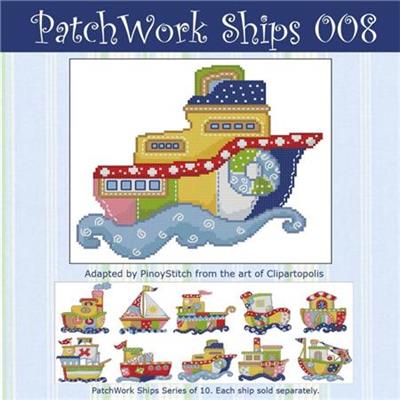 Patchwork Ships 008