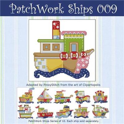 Patchwork Ships 009