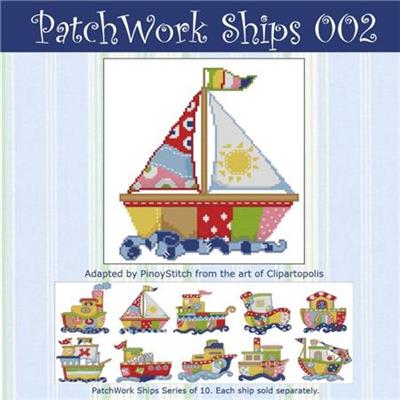 Patchwork Ships 002