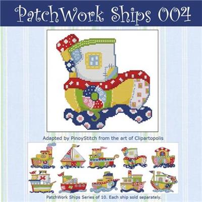 Patchwork Ships 004