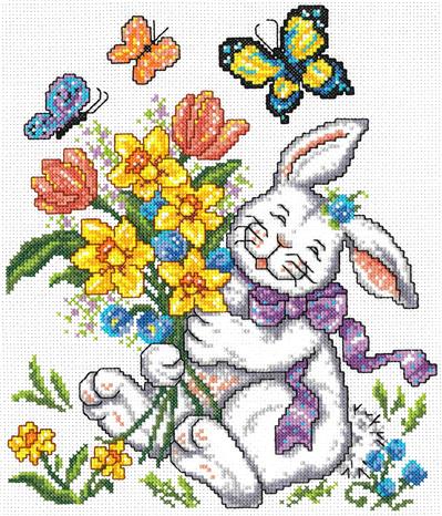 click here to view larger image of Spring Bunny - Ursula Michael (chart)