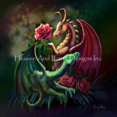 click here to view larger image of Summer Rose Dragons - Rose Khan (chart)