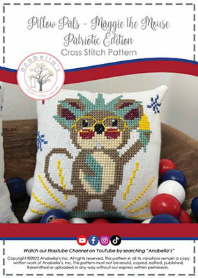 click here to view larger image of Maggie the Mouse Patriotic Edition (chart)