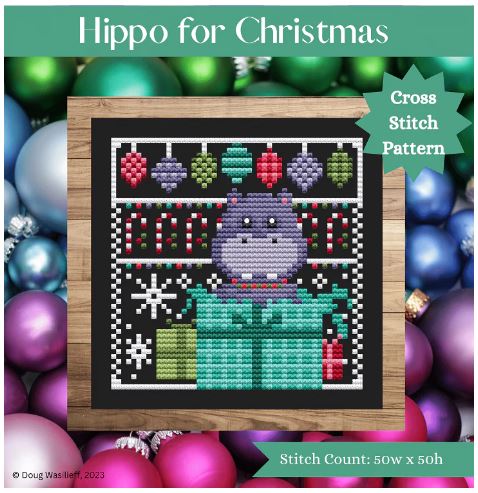 Hippo for Christmas 