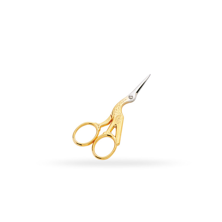Stork Embroidery Scissors/Gold - F71250412D