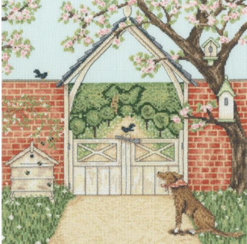 click here to view larger image of Lych Gate  (counted cross stitch kit)