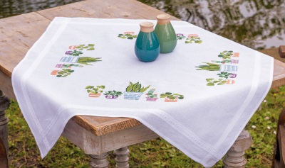 Houseplants Tablecloth