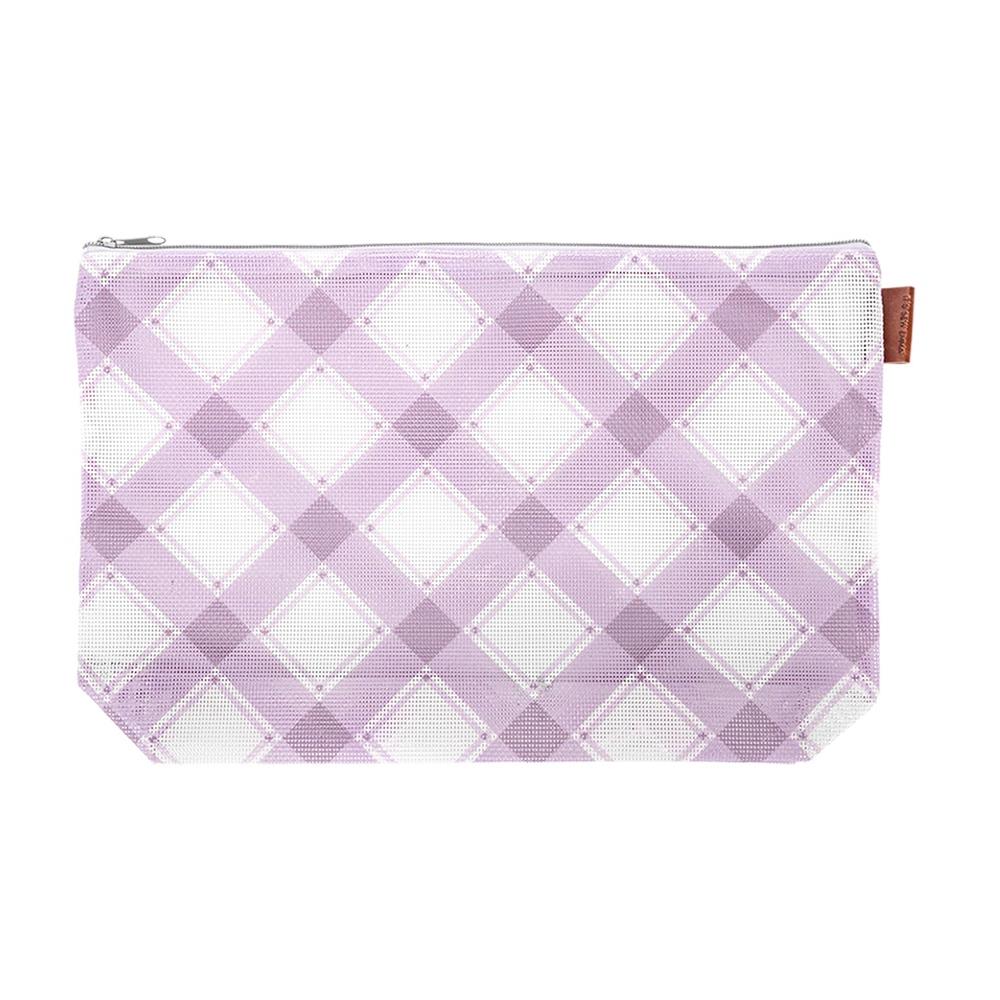 Mad For Plaid Project Bag - Lilac