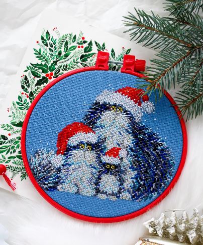 click here to view larger image of Have You Called Santa (counted cross stitch kit)