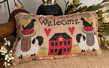Welcome House Pillow
