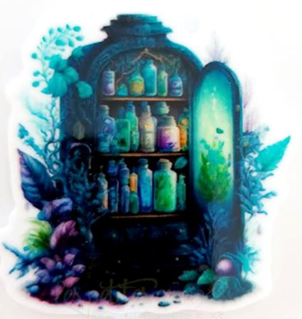 Apothecary Cabinet Magnet