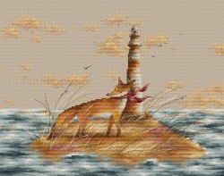 Fox on Island