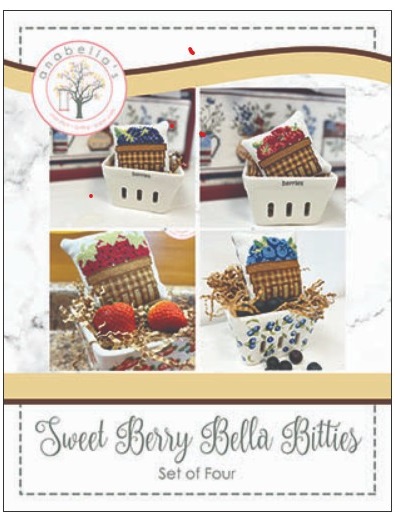 click here to view larger image of Sweet Berry Bella Bitties - Set of Four (chart)