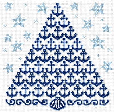Anchors Holiday Tree - Ursula Michael