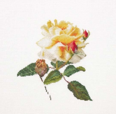 click here to view larger image of Rose Release (counted cross stitch kit)