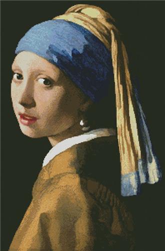 Girl with a Pearl Earring 2 (No Background)