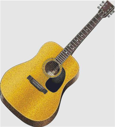click here to view larger image of Acoustic Guitar (chart)