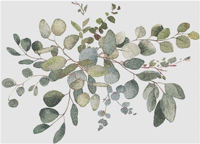 Watercolour Eucalyptus Arrangement II