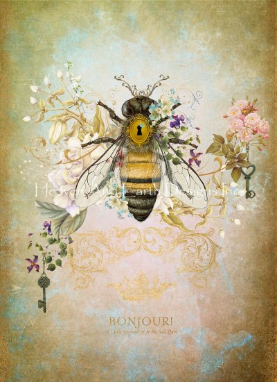 click here to view larger image of Honey Bee Portrait/Mini - Jena Della Grottaglia Maldonaldo (chart)