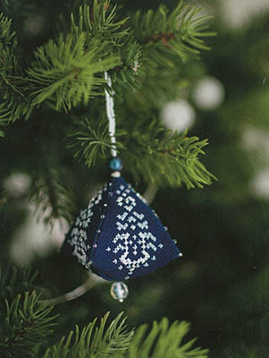 click here to view larger image of Teardrop Bells 3D Christmas Tree Ornament (chart)