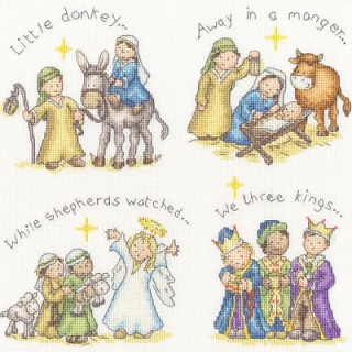 click here to view larger image of Little Donkey -  Christmas (counted cross stitch kit)