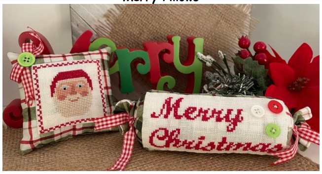 click here to view larger image of Merry Pillows (chart)