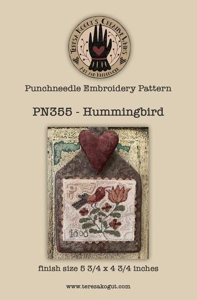 click here to view larger image of Hummingbird (Punchneedle)