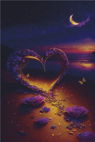 Purple Heart on the Beach