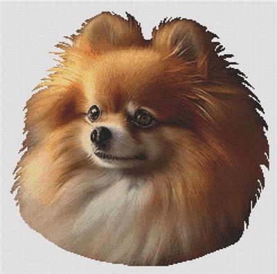 click here to view larger image of Red Pomeranian (chart)