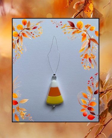 click here to view larger image of Needle Threader - Candy Corn (accessory)