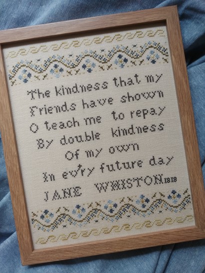 click here to view larger image of On Kindness Jane Whiston 1818 (chart)