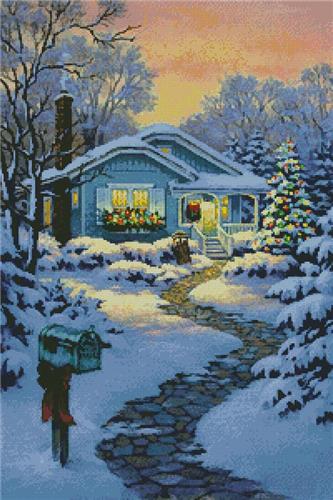 Christmastime Cottage