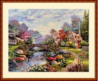 click here to view larger image of Springtime Glory (counted cross stitch kit)