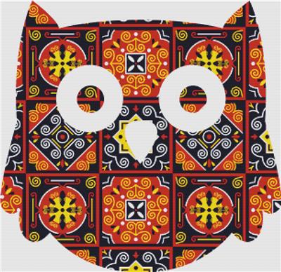 Azulejos Owl