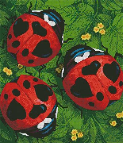 click here to view larger image of Mini Lady Love Bugs (chart)