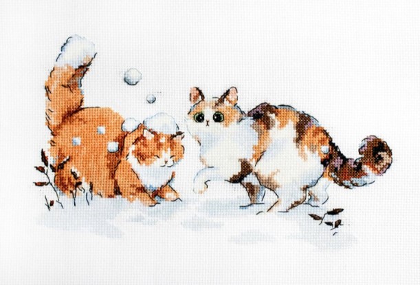 Winter Kitties