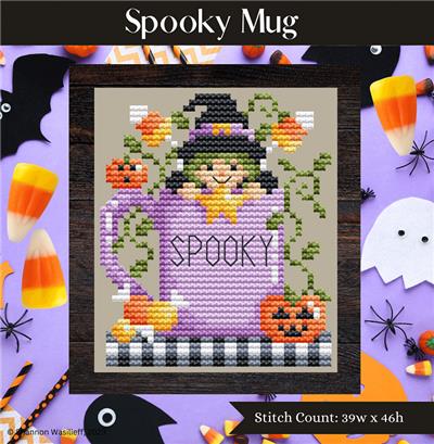 click here to view larger image of Spooky Mug (chart)