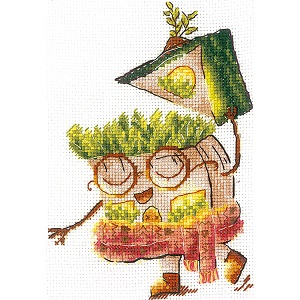 click here to view larger image of House Gardner (counted cross stitch kit)