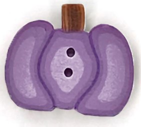 Button - Tiny Purple Pumpkin