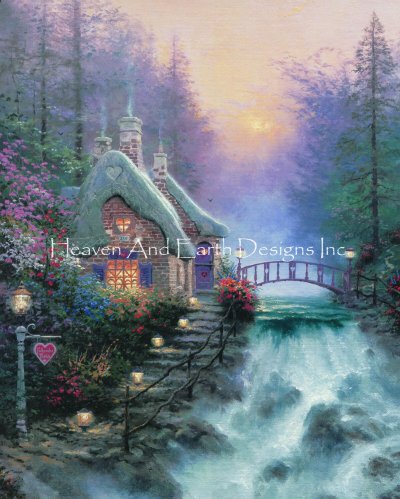 Sweetheart Cottage II/Mini - Thomas Kinkade