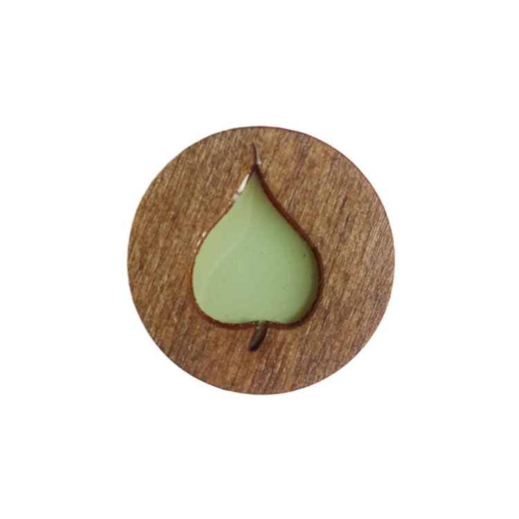 Magnetic Needle Holder - Leaf/Green