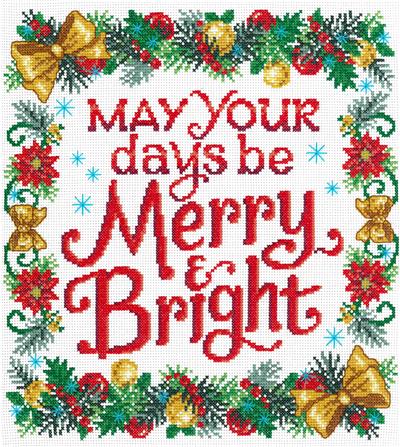 click here to view larger image of May Your Days Be - Ursula Michael (counted cross stitch kit)