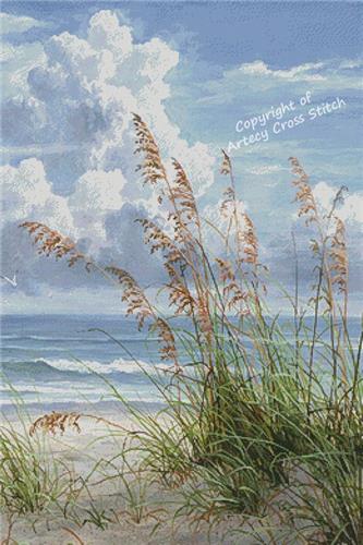 Summer Beach Breeze (Large Crop)