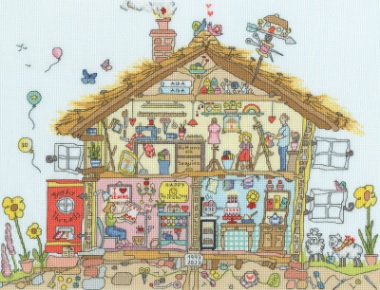 click here to view larger image of Craft Home (counted cross stitch kit)
