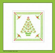 click here to view larger image of Filigree Tree Cards (counted cross stitch kit)